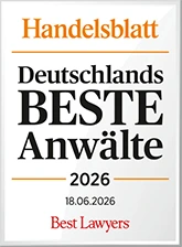 Handelsblatt: Deutschlands Beste Anwälte 2026